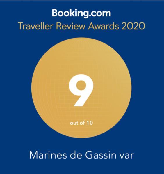 L'Azure, Marines De Gassin Apartment Bagian luar foto